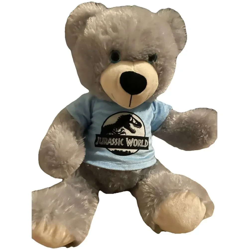 17” Universal Studios Teddy Bear Jurassic Park World Plush Stuffed Animal Movie